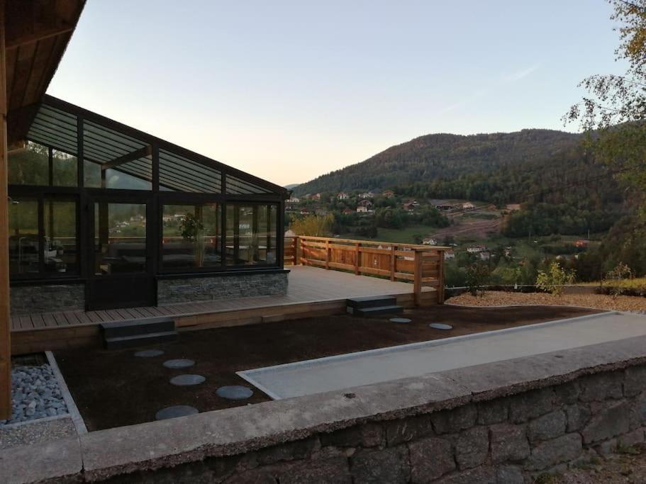 Villa Le BRUSYNA à Saint-Maurice-sur-Moselle Extérieur photo